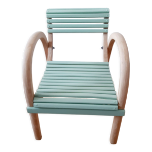 Chaise fauteuil enfant en bois