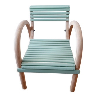 Children's chair chair in curved wood Baumann