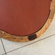 Vintage oval gold mirror