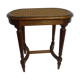 Tabouret de piano cannage