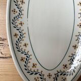 Old Luneville butter dish