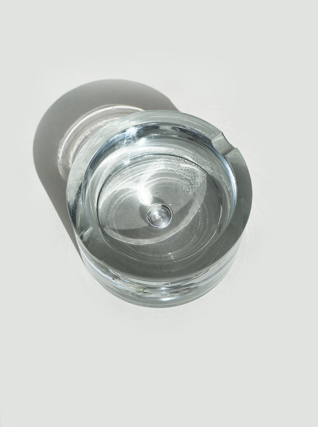 Cendrier en verre
