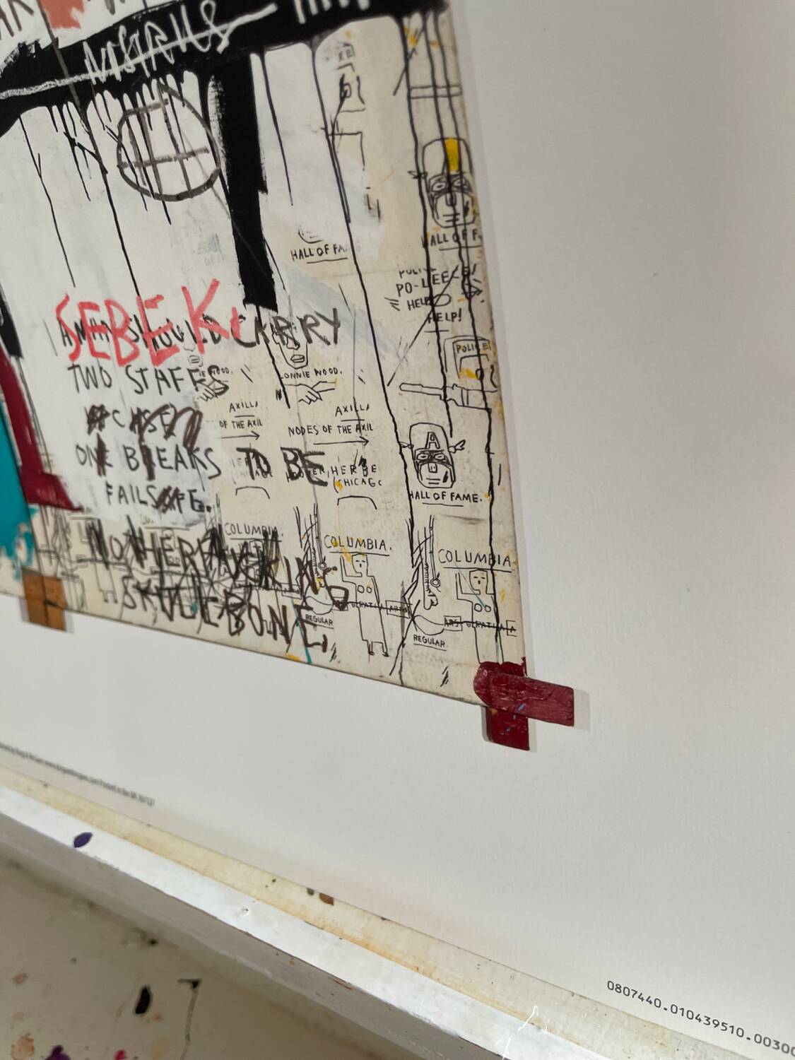 Jean Michel Basquiat (1960-1988), Ishatar 1983, publié par King McGaw, sous licence Arestar New York