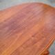 Table basse Baumann, table bois pied étoile, table basse vintage, table de salon, 70's