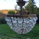 Petit lustre à pampilles - xxème