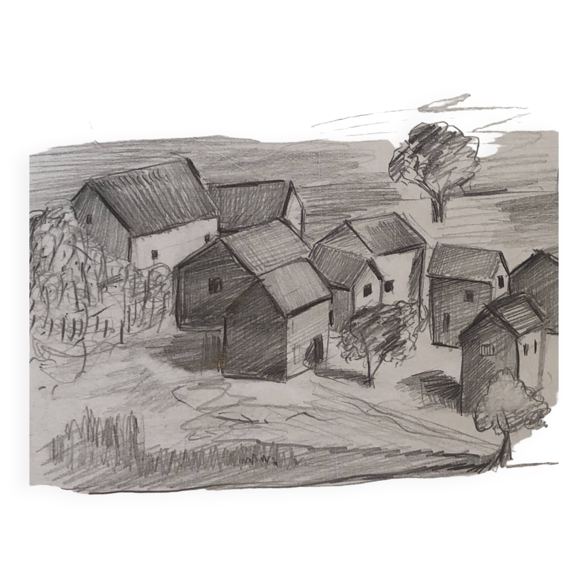 Illustration Malagasy Village