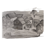 Illustration Malagasy Village