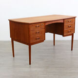Bureau en teck, années 1960