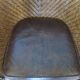 Fauteuil Style Colonial-Rotin tressé-Vintage-coussin simili cuir