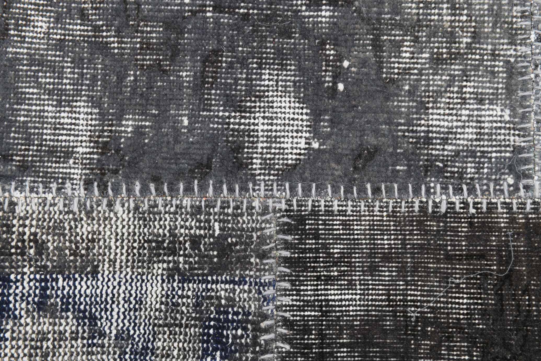 Turkish patchwork vintage rug