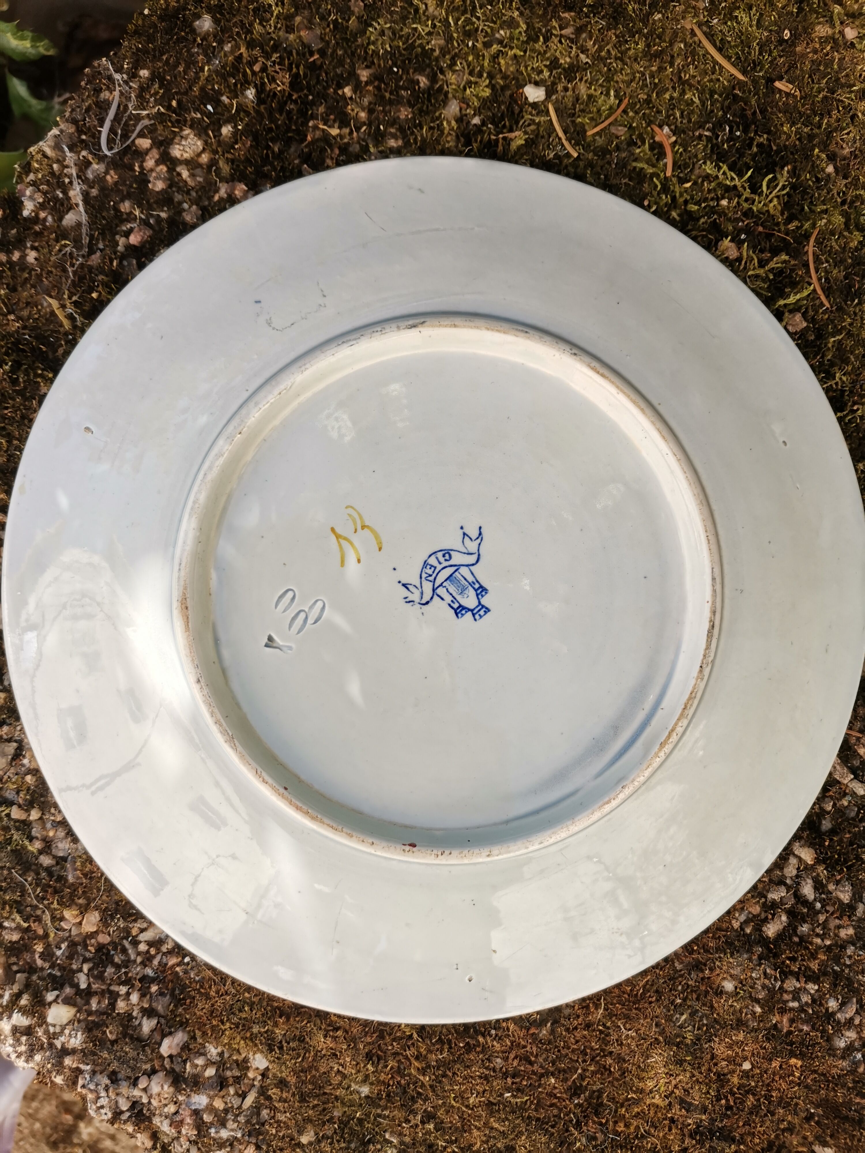 Old Gien plate