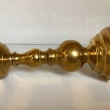 Large brass candlestick