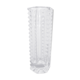 Vase hexagonal cristal biseauté