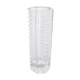 Hexagonal vase bevelled crystal