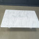 Angelo Mangiarotti carrara marble coffee table for Up&Up, Italy