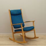 Rocking chair en chêne, design danois, années 1970, designer : Kurt Østervig, fabricant : Slagelse