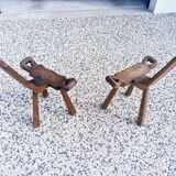Tabouret tripode espagnol