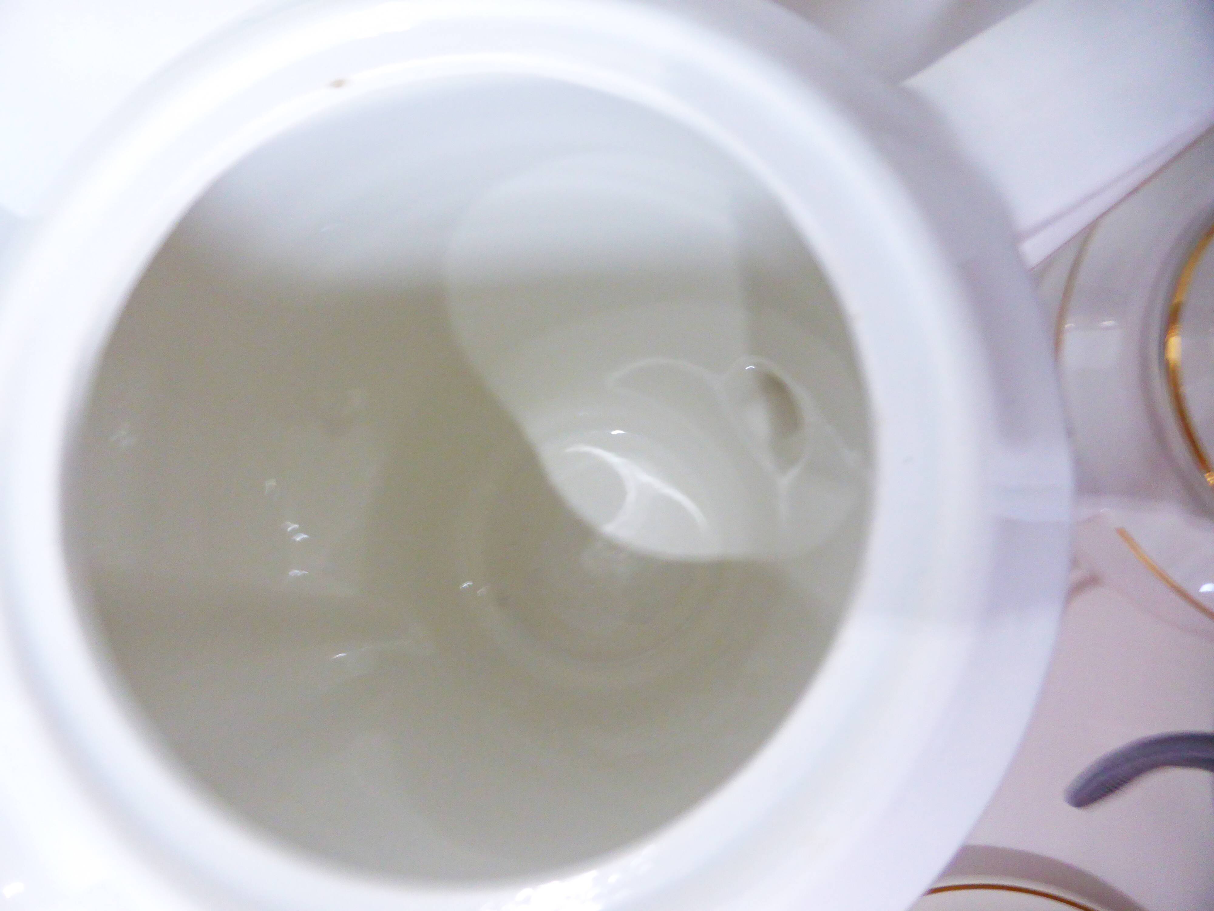 Céranord coffee service with gold trim 220574