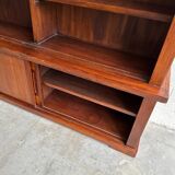 Large presentation unit in exotic wood