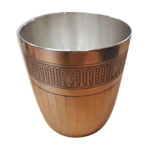 Tibale en metal argente 1950 ercuis