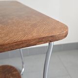 Vintage 1950s pedestal side table