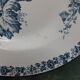 Hollow earthenware plate Terre de Fer, vintage French, 50s