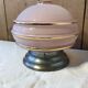 Vintage powder pink ceiling lamp