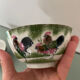 Set of 4 Chinese porcelain bowls, rooster patterns.