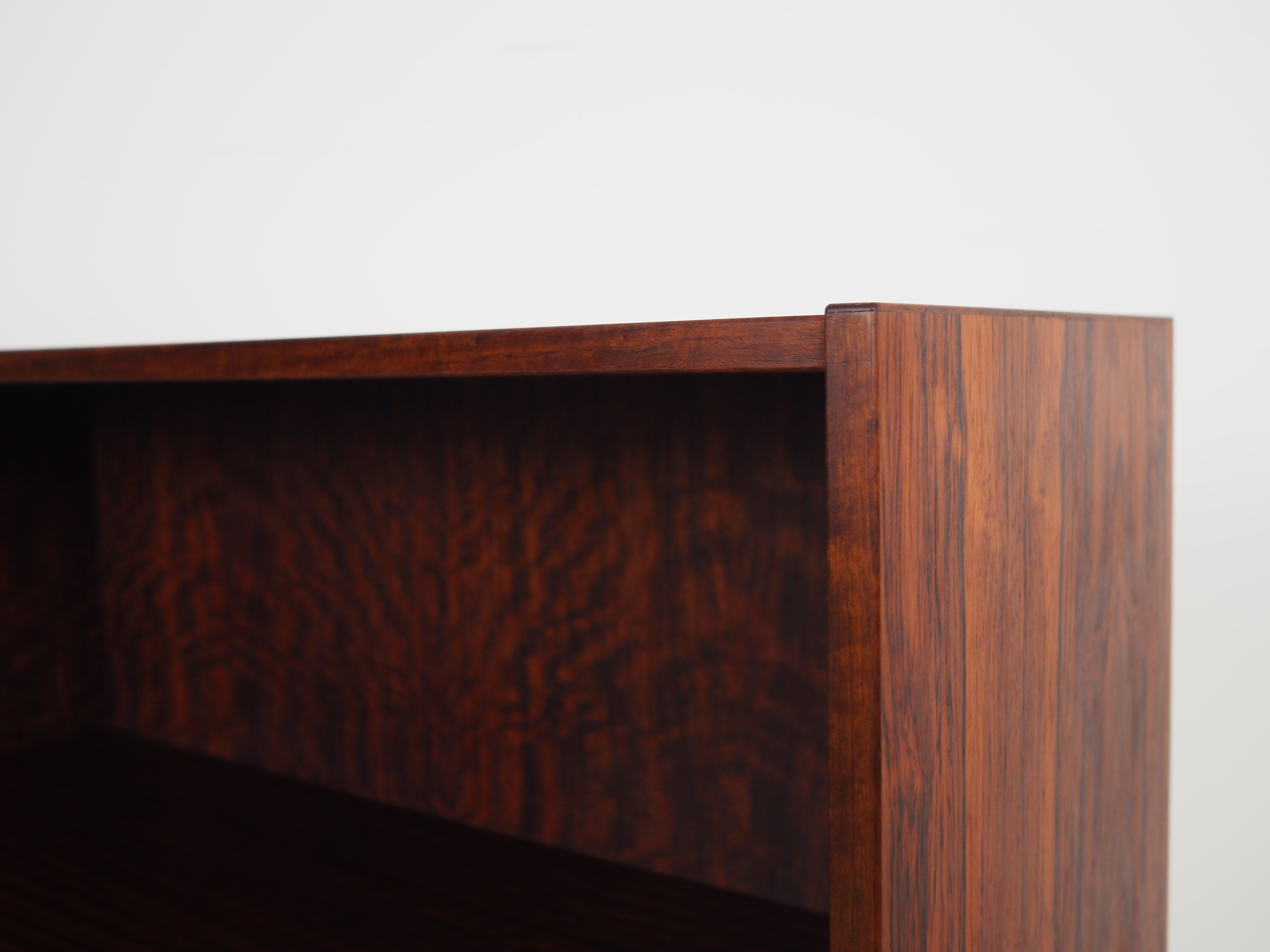 Rosewood bookcase, Danish design, 1970s, production: Denmark