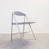 Folding chair "Donald" by Studio Cerri & Associati for Poltrona Frau