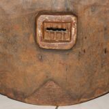 African lunar baoule mask or klé klé (ivory coast)