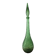 Decorative bottle carafe in Italian Empoli bubble glass