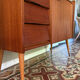 Scandinavian sideboard & functional Bernina machine
