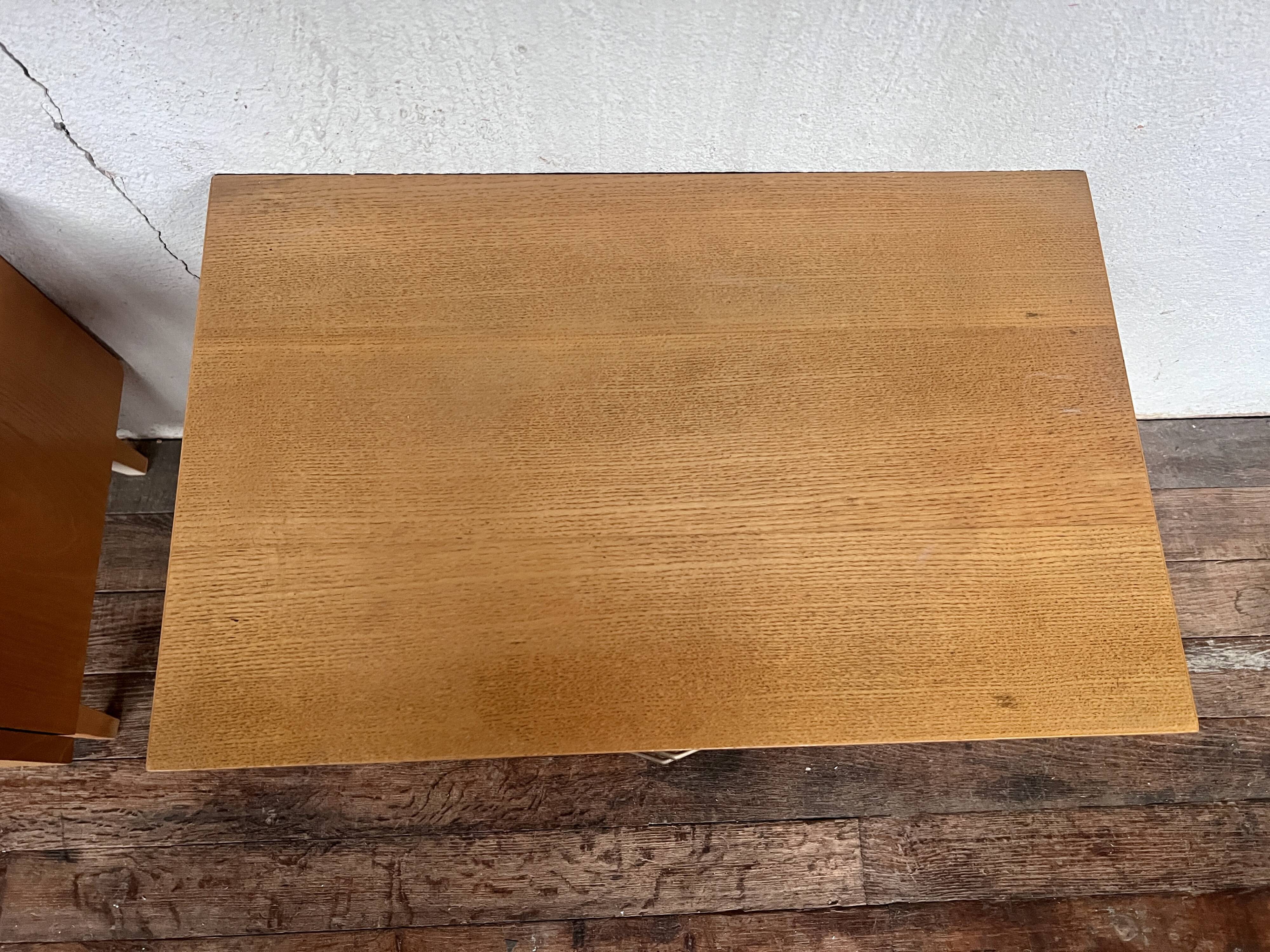 Pair of bedside tables end of vintage sofa