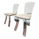 Chaises design en plexiglass Lucite annees 70