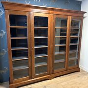 Large antique bookcase