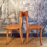 Pair of Luterma bistro chairs