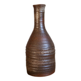 Vase en grès de l'abbaye de Fontgombault, vase décoratif, pot à fleurs, collection, 70's