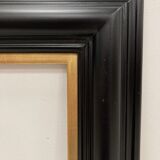 Black frame and vintage gold