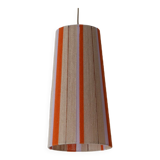 Garance model pendant lamp - hand-woven lamps - Unique woven yarn shade - t pendant lamp