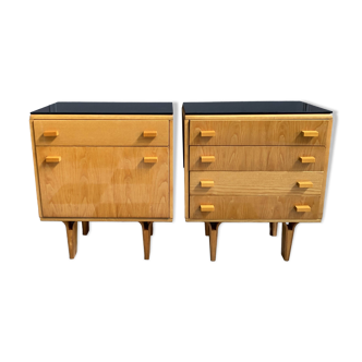 Night stand cabinets by František Mezulánik  for Novy Domov 1970s