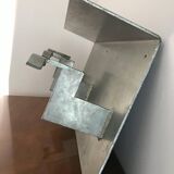 Modernist wall-mounted coat rack, unique piece inspired by Robert Mallet Stevens