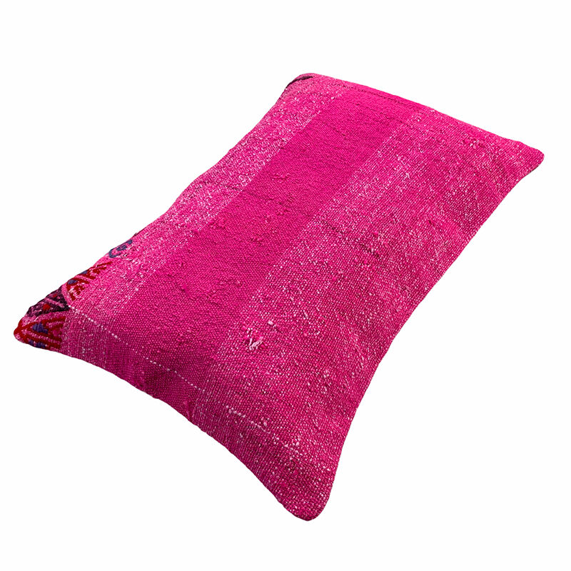 Vintage turkish handmade kilim cushion cover 40x60 cm