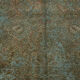 Handmade oriental decorative 1980s 243 cm x 342 cm blue wool carpet
