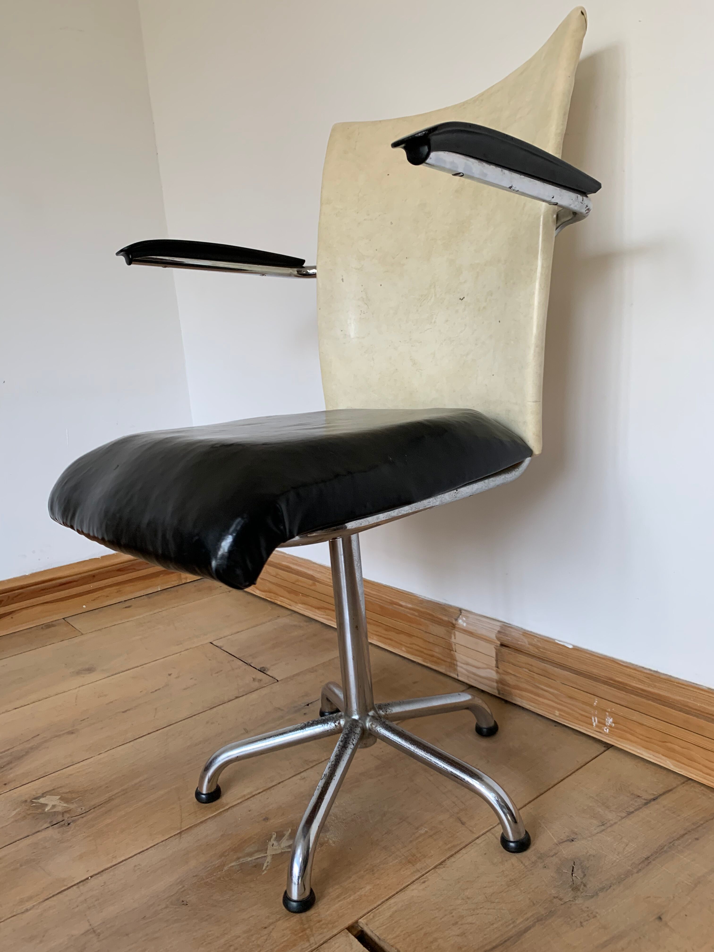 Chaise de bureau de Gebroeders De Wit, années 1960