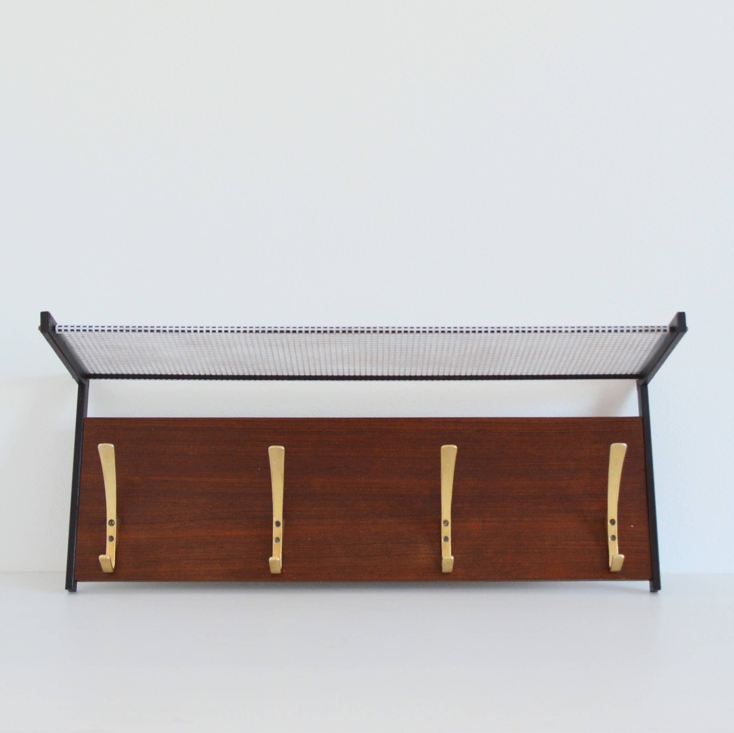 Vintage 1950s coat rack / hat rack