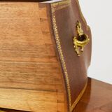 G. Durand Louis XV Bombe Commode, Marquetry, Gilt Bronze, 1880, Paris, France