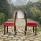 Paire de chaises d’époque Restauration à rapprocher des productions de