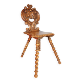 Late 19th century stepladder chair
