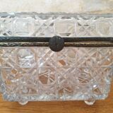 Nineteenth century cut crystal box box